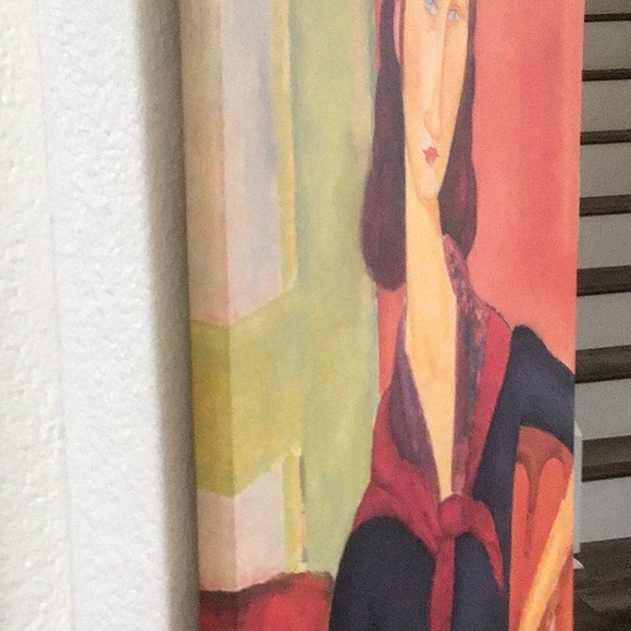 New ARTCANVAS Young Woman 1919 by Amedeo Modigliani Canvas Art Print - Picture 2 of 8